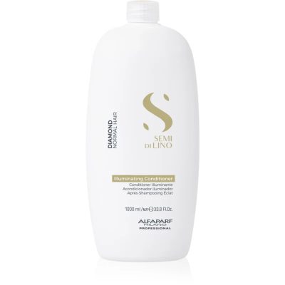 Alfaparf Milano Semi di Lino Diamond Illuminating rozjasňující kondicionér pro lesk a snadné rozčesávání vlasů 1000 ml - parfo.cz