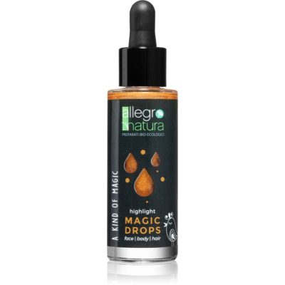 Allegro Natura A Kind of Magic tekutý rozjasňovač s kapátkem Gold 30 ml - parfo.cz
