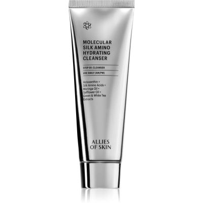 Allies of Skin Molecular Silk Amino Hydrating Cleanser hydratační čisticí gel s aminokyselinami 25 ml - parfo.cz