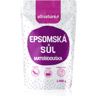 Allnature Epsomská sůl Mateřídouška sůl do koupele 1000 g - parfo.cz