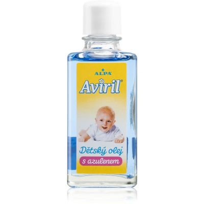 Alpa Aviril Dětský olej s azulenem jemný dětský olej pro citlivou pokožku 50 ml - parfo.cz