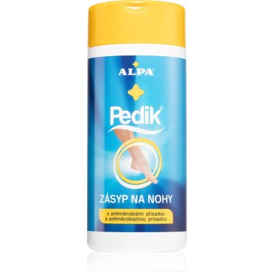 Alpa Pedik zásyp na nohy s antimikrobiální přísadou 100 g - parfo.cz