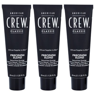 American Crew Classic Precision Blend barva na vlasy pro šedivé vlasy odstín 7-8 Light 3x40 ml - parfo.cz