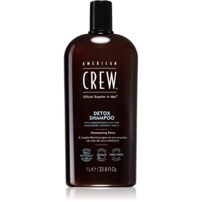 American Crew Detox Shampoo detoxikační šampon pro obnovu zdravé vlasové pokožky pro muže 1000 ml - parfo.cz
