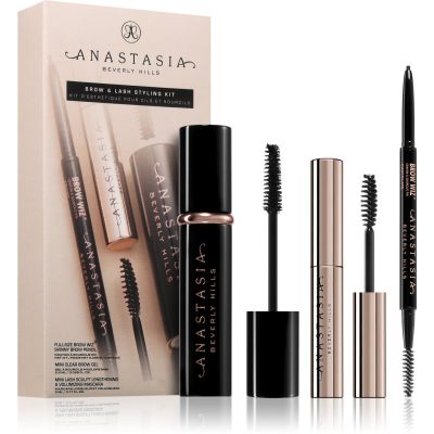 Anastasia Beverly Hills Brow & Lash Styling Kit dárková sada na oči a obočí odstín Medium Brown - parfo.cz