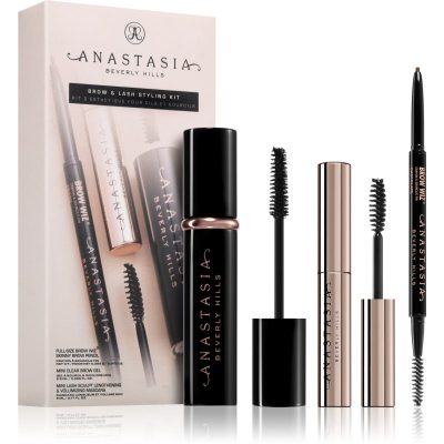 Anastasia Beverly Hills Brow & Lash Styling Kit dárková sada na oči a obočí odstín Soft Brown - parfo.cz