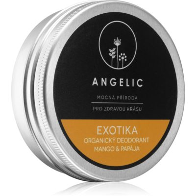 Angelic Organický deodorant "Exotica" Mango & Papája krémový deodorant v BIO kvalitě 50 ml - parfo.cz
