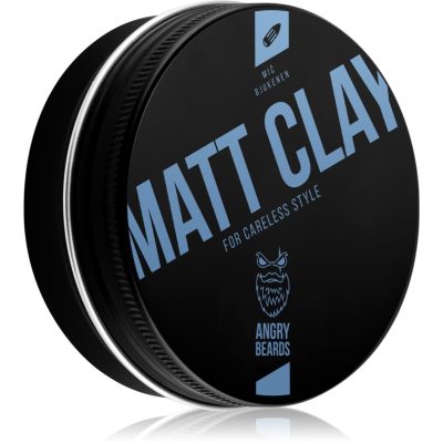 Angry Beards Mitch Buchannon Matt Clay tvarující matná hlína do vlasů 120 g - parfo.cz