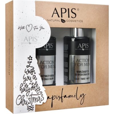 Apis Natural Cosmetics Action For Men dárková sada pro muže - parfo.cz