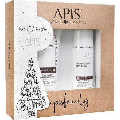 Apis Natural Cosmetics Coffee Shot dárková sada s výtažky z kávy - parfo.cz