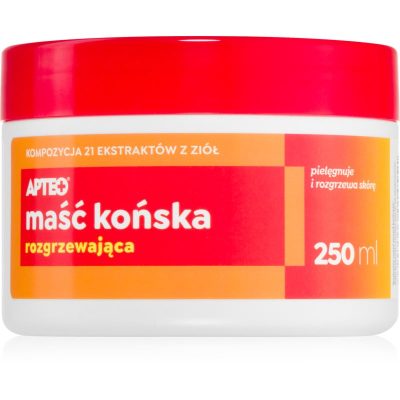 Apteo Koňská mast s hřejivým účinkem mast na unavené svaly 250 ml - parfo.cz