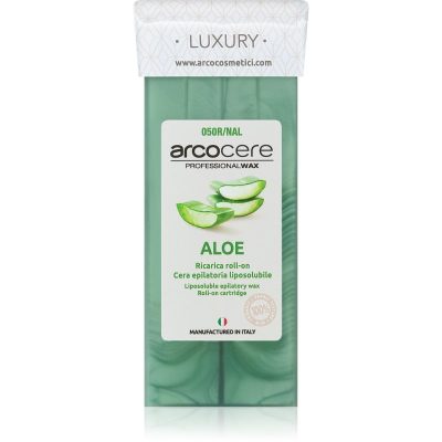 Arcocere Professional Wax Aloe epilační vosk roll-on náhradní náplň 100 ml - parfo.cz