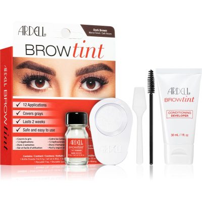Ardell Brow Tint barva na obočí odstín Dark Brown - parfo.cz