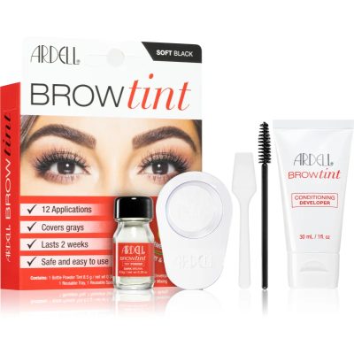 Ardell Brow Tint barva na obočí odstín Soft Black - parfo.cz