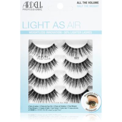 Ardell Light As Air Multipack umělé řasy typ 522 2x4 ks - parfo.cz
