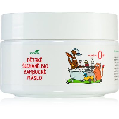 Aromatica Tradice z přírody Dětské šlehané bio bambucké máslo balzám pro citlivou pokožku 200 ml - parfo.cz