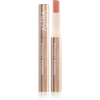 Astra Make-up Madame Lipstylo The Mat krémová rtěnka s matným efektem odstín 01 Nude Bijou 2 g - parfo.cz