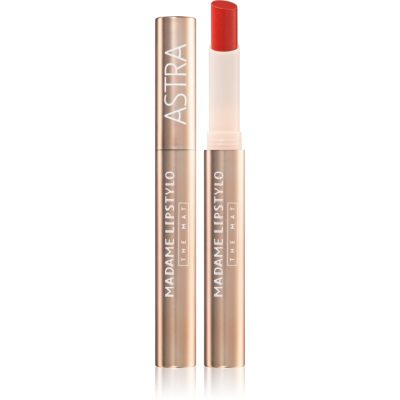Astra Make-up Madame Lipstylo The Mat krémová rtěnka s matným efektem odstín 06 Red Moulin 2 g - parfo.cz