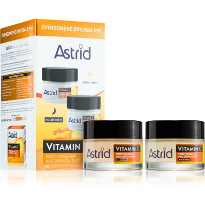 Astrid Vitamin C dárková sada s vitaminem C pro ženy 2x50 ml - parfo.cz