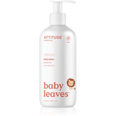 Attitude Baby Leaves Pear Nectar přírodní dětské tělové mléko 473 ml - parfo.cz