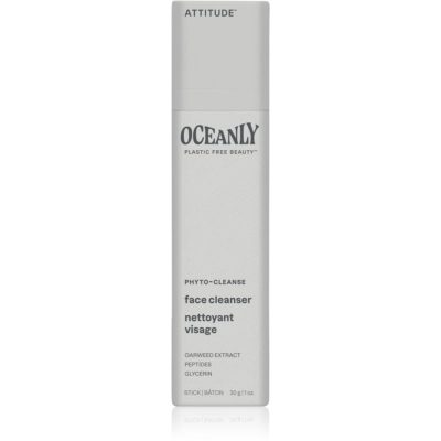 Attitude Oceanly Face Cleanser tuhý čisticí gel s peptidy 30 g - parfo.cz