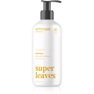 Attitude Super Leaves Lemon Leaves tekuté mýdlo na ruce 473 ml - parfo.cz