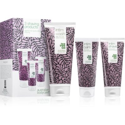 Australian Bodycare 3 Shaving Products dárková sada na holení - parfo.cz