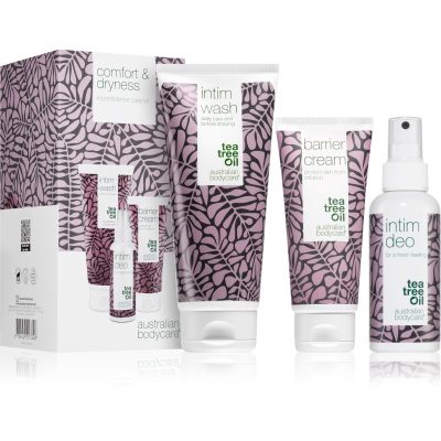 Australian Bodycare Comfort & Dryness dárková sada na intimní hygienu - parfo.cz
