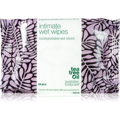 Australian Bodycare Tea Tree Oil ubrousky pro intimní hygienu 24 ks - parfo.cz