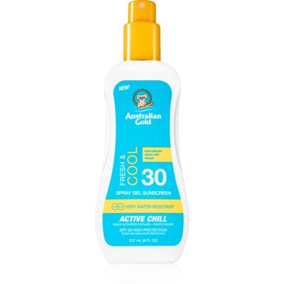Australian Gold Fresh & Cool ochranný sprej proti slunečnímu záření s chladivým účinkem SPF 30 237 ml - parfo.cz