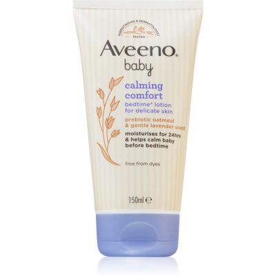Aveeno Baby Calming Comfort dětské tělové mléko pro dobré spaní 150 ks - parfo.cz