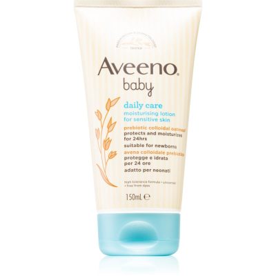 Aveeno Baby Moisturising lotion hydratační tělové mléko pro děti od narození 150 ml - parfo.cz
