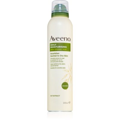 Aveeno Daily Moisturising After Shower Mist hydratační mlha na tělo 200 ml - parfo.cz