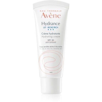 Avène Hydrance UV Rich Hydrating Cream hydratační krém pro citlivou pleť SPF 30 40 ml - parfo.cz