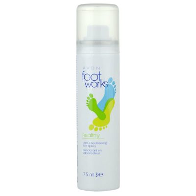 Avon Foot Works Healthy sprej na nohy 75 ml - parfo.cz