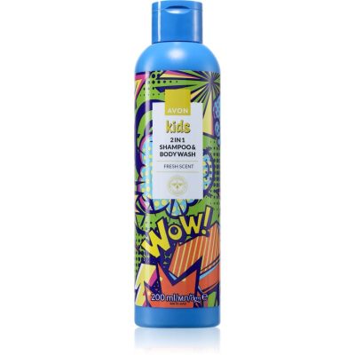 Avon Kids Fresh šampon a sprchový gel 2 v 1 200 ml - parfo.cz