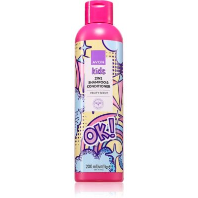 Avon Kids Fruit šampon a kondicionér 2 v 1 200 ml - parfo.cz