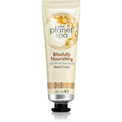 Avon Planet Spa Blissfully Nourishing výživný krém na ruce s bambuckým máslem 30 ml - parfo.cz