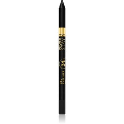Avon Power Stay 24h gelová tužka na oči odstín Black 1