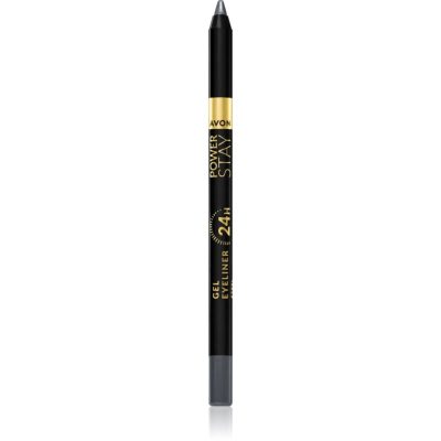 Avon Power Stay 24h gelová tužka na oči odstín Steel 1