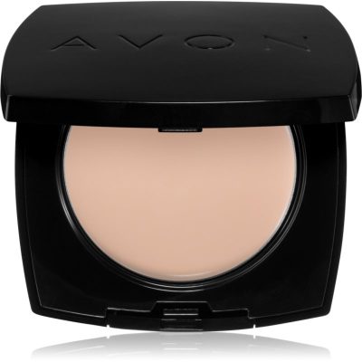 Avon True Colour krémový make-up s pudrovým efektem odstín 125G Warm Ivory 9 g - parfo.cz