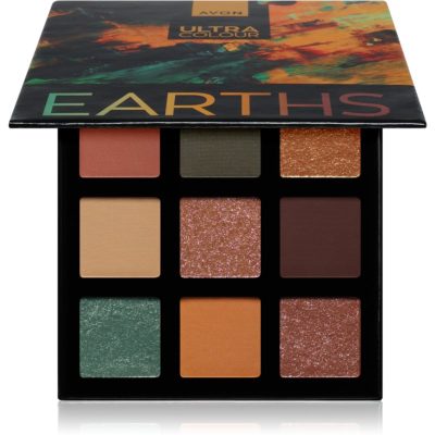 Avon Ultra Colour paletka očních stínů odstín Earths 6