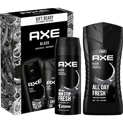 Axe Black Frozen Pear & Cedarwood dárková sada na tělo pro muže - parfo.cz