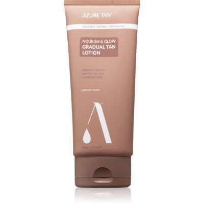 Azure Tan Nourish & Glow samoopalovací krém na tělo odstín Medium/Dark 200 ml - parfo.cz