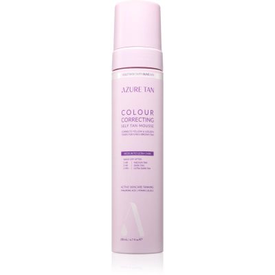 Azure Tan Violet Base samoopalovací pěna na tělo odstín Medium to Ultra Dark 200 ml - parfo.cz
