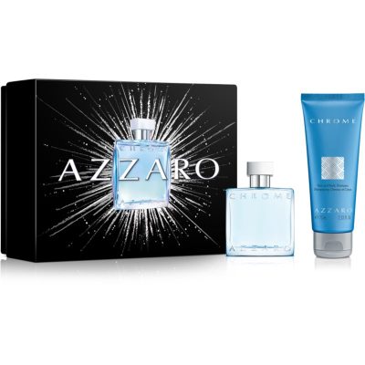 Azzaro Chrome dárková sada pro muže - parfo.cz