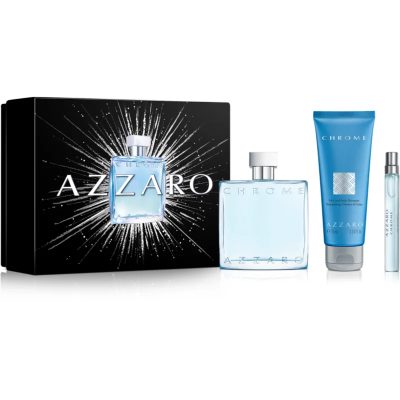 Azzaro Chrome dárková sada pro muže - parfo.cz