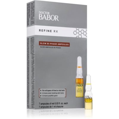 BABOR Doctor Babor - Refine RX Glow Bi-Phase Ampoules ampule pro rozjasnění pleti 7x1 ml - parfo.cz