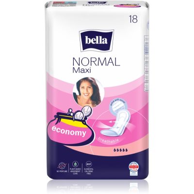 BELLA Normal Maxi vložky 18 ks - parfo.cz