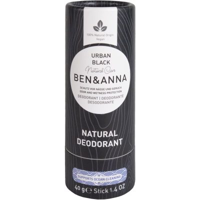 BEN&ANNA Natural Deodorant Urban Black tuhý deodorant 40 g - parfo.cz